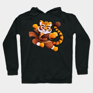 Kung fu master tiger in kimono Hoodie